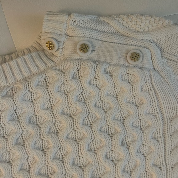 White Tory Burch sweater - Picture 2 of 4